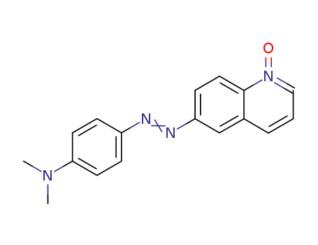 Benzenamine,N,N-dimethyl-4-[2-(1-oxido-6-quinolinyl)diazenyl]-