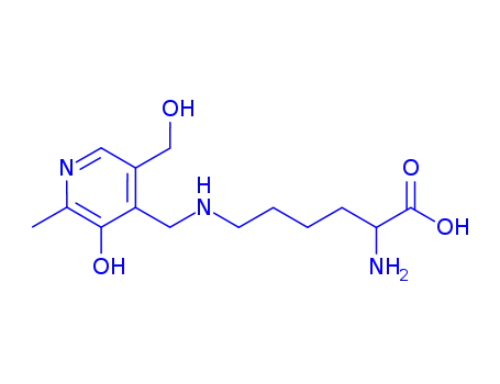 Molecular Structure of 3564-92-9 (epsilon-pyridoxyllysine)