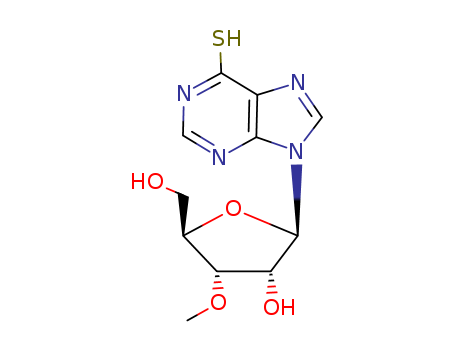 (2R,3R,4S,5R)-5-(hydroxy methyl)-2-(6-mercapto-9H-purin-9-yl)-4-methoxy tetrahydrofuran-3-ol