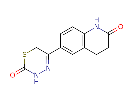 103969-58-0,6-(2-oxo-3,6-dihydro-2H-1,3,4-thiadiazin-5-yl)-3,4-dihydroquinolin-2(1H)-one,2H-1,3,4-Thiadiazine,2(1H)-quinolinone deriv.; Y 20487