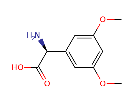 (S)-Amino-(3,5-Dimethoxy-Phenyl)-Acetic Acid cas no. 103889-87-8 98%