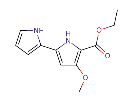 4-methoxy-1<i>H</i>,1'<i>H</i>-[2,2']bipyrrolyl-5-carboxylic acid ethyl ester