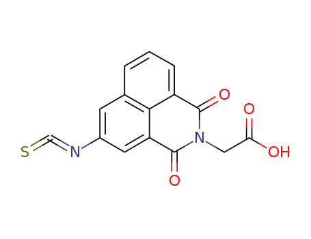 Molecular Structure of 103904-10-5 (5-isothiocyanatoalrestatin)