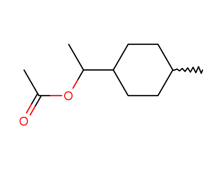 Cyclohexanemethanol, a,4-dimethyl-, 1-acetate, cis-