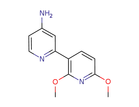 Molecular Structure of 1039775-47-7 (2',6'-dimethoxy-[2,3']bipyridinyl-4-ylamine)