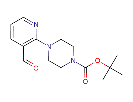 Molecular Structure of 179556-15-1 (2-(4-tert-butoxycarbonyl-1-piperazinyl)-3-formylpyridine)