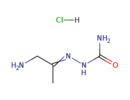 10469-70-2,Aminoacetonesemicarbazonehydrochloride,Hydrazinecarboxamide,2-(2-amino-1-methylethylidene)-, monohydrochloride (9CI)