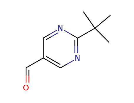 5-Pyrimidinecarboxaldehyde, 2-(1,1-dimethylethyl)- (9CI)