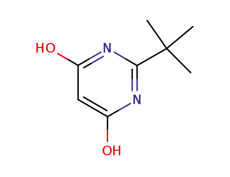 Molecular Structure of 18378-79-5 (2-TERT-BUTYL-4,6-DIHYDROXYPYRIMIDINE)