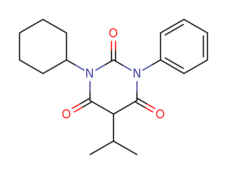 1-Cyclohexyl-5-isopropyl-3-phenylbarbituric acid