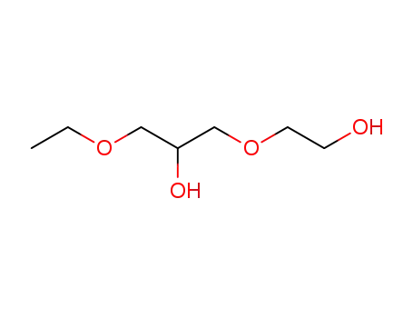 Molecular Structure of 10525-62-9 (1-ethoxy-3-(2-hydroxyethoxy)propan-2-ol)