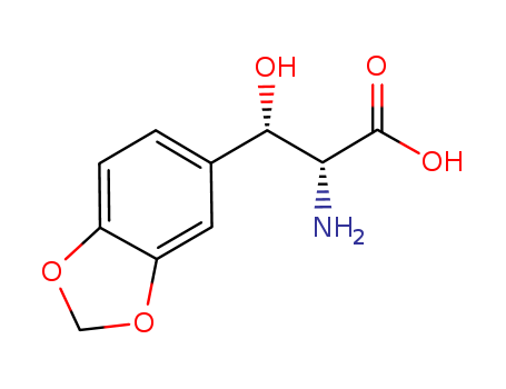 1,3-Benzodioxole-5-propanoicacid,a-amino-b-hydroxy-,[S-(R*,S*)]-