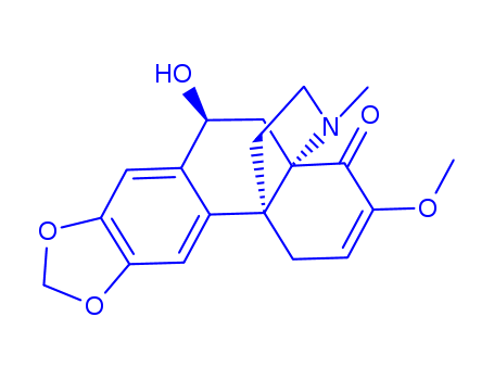 105608-27-3,Prostephanaberrine,3a,10b-[2]Buteno-1H-[1,3]benzodioxolo[5,6-e]indole,hasubanan-8-one deriv.; (-)-Prostephanaberrine; Base B, from Stephaniajaponica; Prostephanaberrine