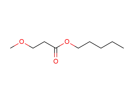 Molecular Structure of 10500-16-0 (pentyl 3-methoxypropanoate)