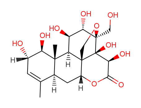 Molecular Structure of 23112-07-4 (Bruceine F)