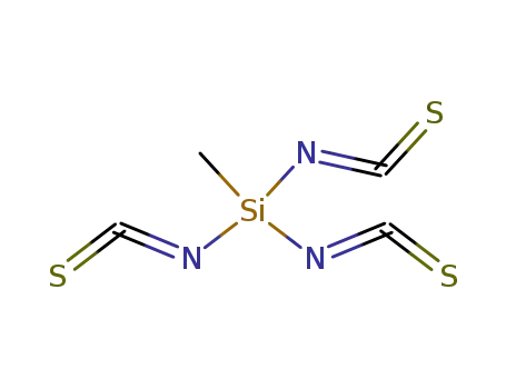Molecular Structure of 10584-95-9 (triisothiocyanato(methyl)silane)