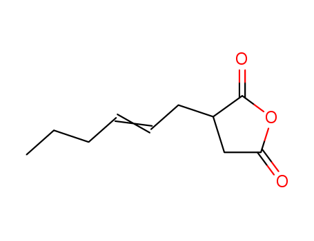 2-Hexen-1-ylsuccinic Anhydride (cis- and trans- Mixture)