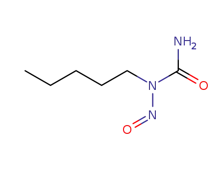 Molecular Structure of 10589-74-9 (N-Nitroso-N-pentylurea)