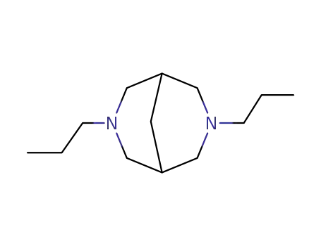 Molecular Structure of 909037-18-9 (3,7-Dipropyl-3,7-diazabicyclo[3.3.1]nonane)