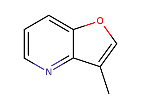 Molecular Structure of 107096-11-7 (Furo[3,2-b]pyridine,3-methyl-(9CI))