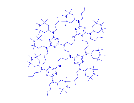 Molecular Structure of 106990-43-6 (Chimassorb 119)