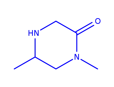 Molecular Structure of 74879-13-3 (1,5-DIMETHYLPIPERAZIN-2-ONE)