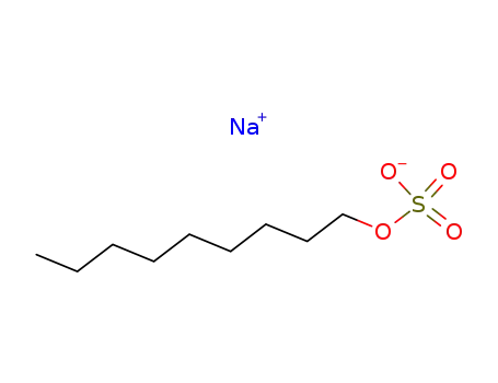 Molecular Structure of 1072-15-7 (SODIUM N-NONYL SULFATE)