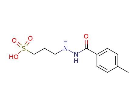 Benzoicacid, 4-methyl-, 2-(3-sulfopropyl)hydrazide