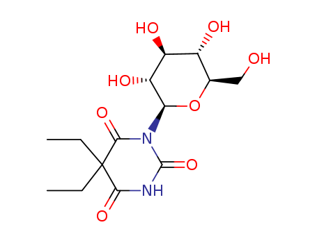 106476-71-5,barbital N-glucoside,Barbituricacid, 5,5-diethyl-1-b-D-glucopyranosyl- (6CI)