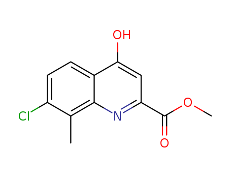 Methyl 7-chloro-4-hydroxy-8-methylquinoline-2-carboxylate