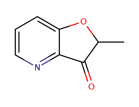 Molecular Structure of 107096-03-7 (Furo[3,2-b]pyridin-3(2H)-one,2-methyl-(9CI))