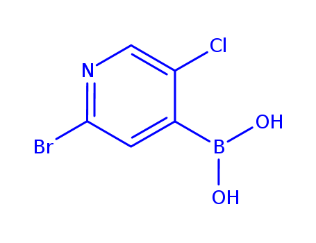 2-BROMO-5-CHLOROPYRIDINE-4-BORONIC ACID