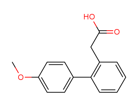 2-[2-(4-methoxyphenyl)phenyl]acetic acid