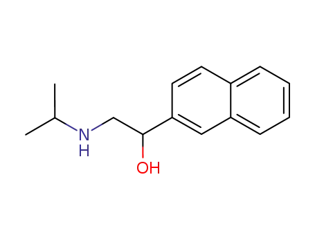 Molecular Structure of 54-80-8 (Pronetalol)