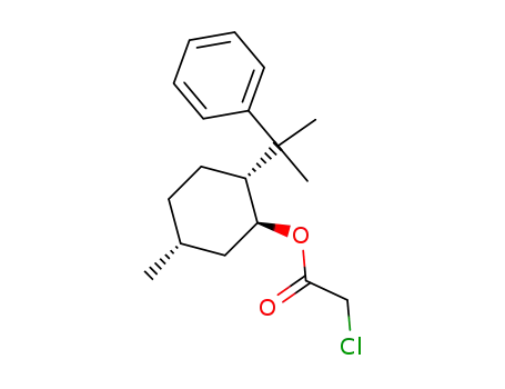 Acetic acid, chloro-, 5-methyl-2-(1-methyl-1-phenylethyl)cyclohexyl ester, 1S-(1.alpha.,2.beta.,5.beta.)-