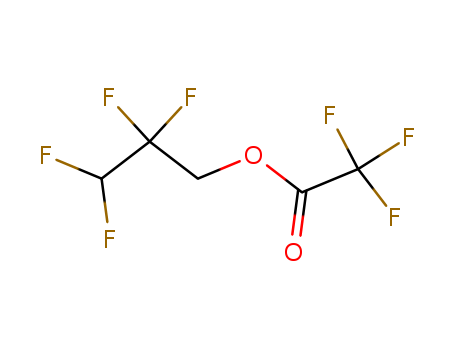 Acetic acid,2,2,2-trifluoro-, 2,2,3,3-tetrafluoropropyl ester