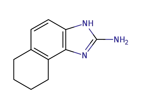 Molecular Structure of 107508-45-2 (1H-Naphth[1,2-d]imidazol-2-amine,6,7,8,9-tetrahydro-(9CI))