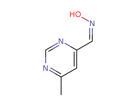 4-Pyrimidinecarboxaldehyde, 6-methyl-, oxime (7CI,8CI,9CI)
