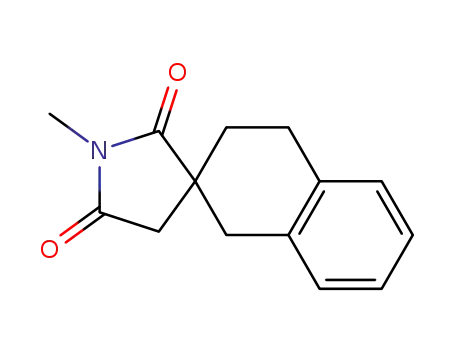 Molecular Structure of 109104-45-2 (1'-Methylspiro[tetralin-2,3'-pyrrolidine]-2',5'-dione)
