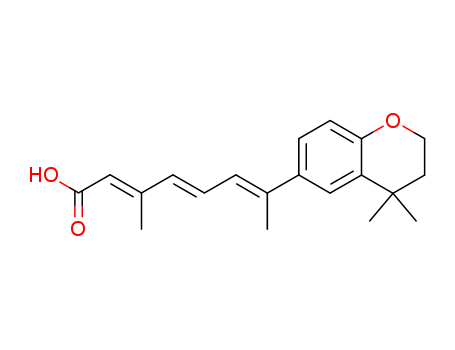 2,4,6-Octatrienoicacid, 7-(3,4-dihydro-4,4-dimethyl-2H-1-benzopyran-6-yl)-3-methyl-, (2E,4E,6E)-