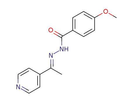 4-methoxy-benzoic acid-[(1-[4]pyridyl-ethylidene)-hydrazide]