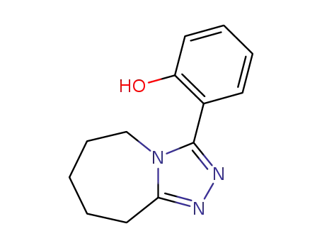 Molecular Structure of 108877-44-7 (2-(6,7,8,9-TETRAHYDRO-5H-[1,2,4]TRIAZOLO[4,3-A]AZEPIN-3-YL)-PHENOL)