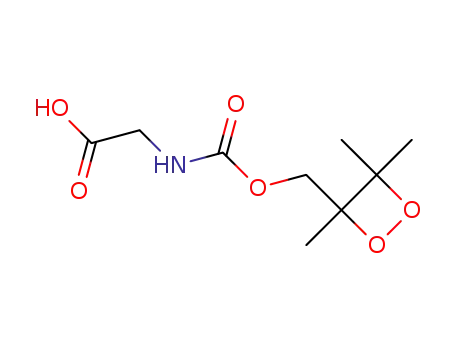 N-{[(3,4,4-trimethyl-1,2-dioxetan-3-yl)methoxy]carbonyl}glycine
