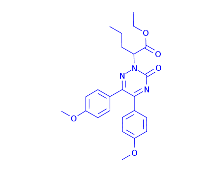 108734-84-5,ethyl 2-[5,6-bis(4-methoxyphenyl)-3-oxo-1,2,4-triazin-2(3H)-yl]pentanoate,