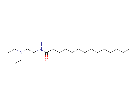 109935-18-4,N-[2-(diethylamino)ethyl]tetradecanamide,N-[2-(Diethylamino)ethyl]myristamide