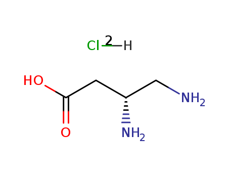 Butanoic acid,3,4-diamino-, hydrochloride (1:2), (3R)-