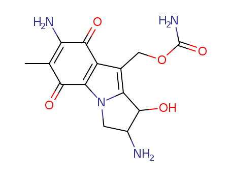 1H-Pyrrolo[1,2-a]indole-5,8-dione,2,7-diamino-9-[[(aminocarbonyl)oxy]methyl]-2,3-dihydro-1-hydroxy-6-methyl-,(1R,2R)-rel-