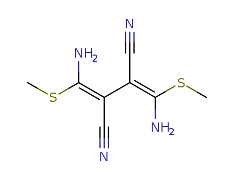 108923-79-1,U0124,Butanedinitrile,bis[amino(methylthio)methylene]- (9CI); Succinonitrile,bis[amino(methylthio)methylene]- (6CI); U 0124