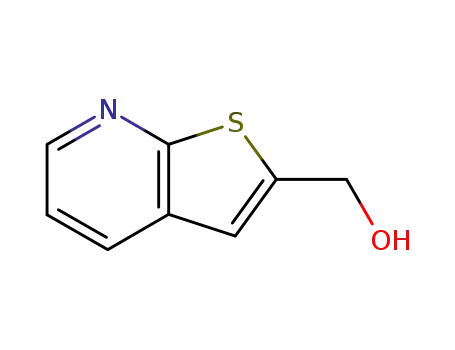 Molecular Structure of 131337-81-0 (THIENO[2,3-B]PYRIDIN-2-YLMETHANOL)
