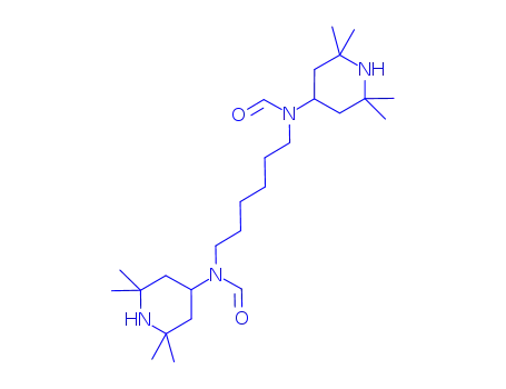 Molecular Structure of 124172-53-8 (Formamide, N,N-1,6-hexanediylbisN-(2,2,6,6-tetramethyl-4-piperidinyl)-)